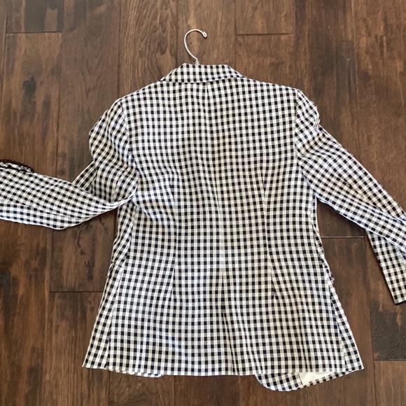 checkered blazer jacket - Picture 4 of 4